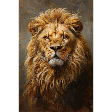 Lion Face Painting